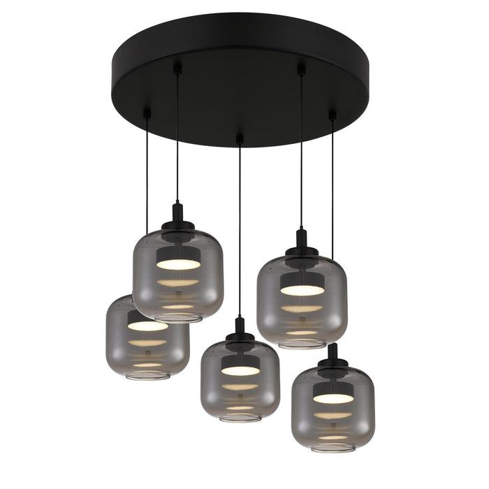 Myhouse Lighting Quoizel - PCLEN2822MBK - LED Pendant - Lenora - Matte Black