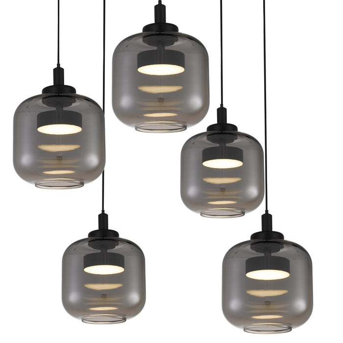Myhouse Lighting Quoizel - PCLEN2822MBK - LED Pendant - Lenora - Matte Black