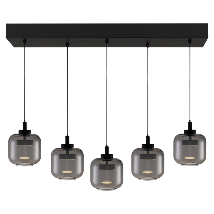 Myhouse Lighting Quoizel - PCLEN538MBK - LED Island Pendant - Lenora - Matte Black