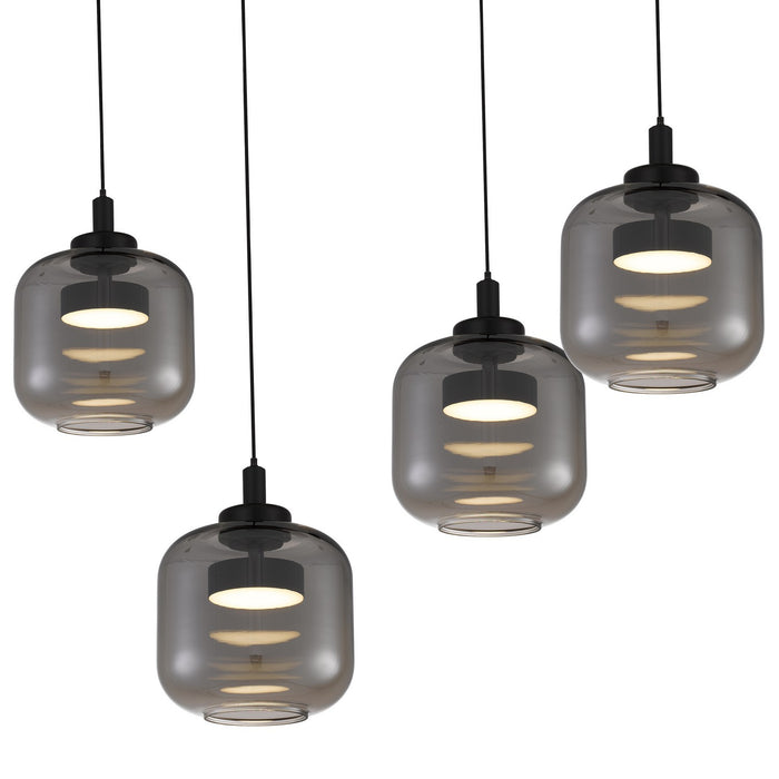 Myhouse Lighting Quoizel - PCLEN538MBK - LED Island Pendant - Lenora - Matte Black