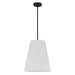 Myhouse Lighting Quoizel - PRGA1514MBK - One Light Pendant - Peregrine - Matte Black