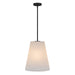 Myhouse Lighting Quoizel - PRGA1514MBK - One Light Pendant - Peregrine - Matte Black