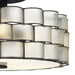 Myhouse Lighting Quoizel - RORY1716MBK - Three Light Semi-Flush Mount - Rory - Matte Black