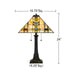 Myhouse Lighting Quoizel - TF6821VA - Two Light Table Lamp - Draxen - Valiant Bronze