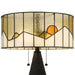 Myhouse Lighting Quoizel - TF6831MBK - Two Light Table Lamp - Blackwood - Matte Black