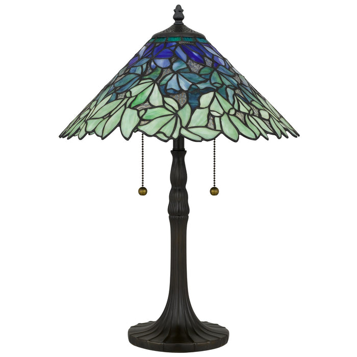 Myhouse Lighting Quoizel - TF6835VB - Two Light Table Lamp - Seasons - Vintage Bronze