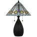 Myhouse Lighting Quoizel - TF6840MBK - Two Light Table Lamp - Ayla - Matte Black