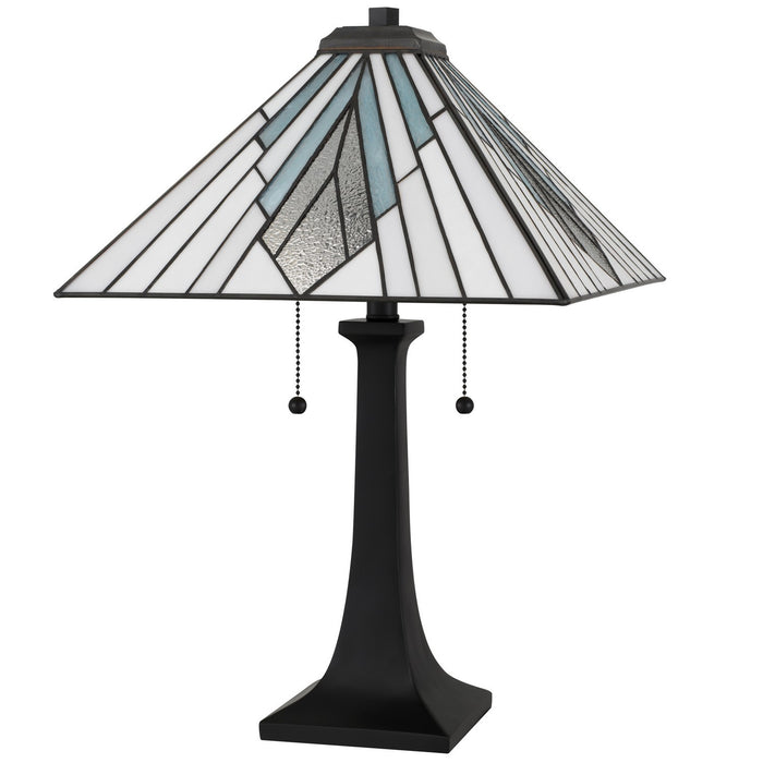 Myhouse Lighting Quoizel - TFDV6323MBK - Two Light Table Lamp - Duvane - Matte Black