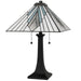 Myhouse Lighting Quoizel - TFDV6323MBK - Two Light Table Lamp - Duvane - Matte Black