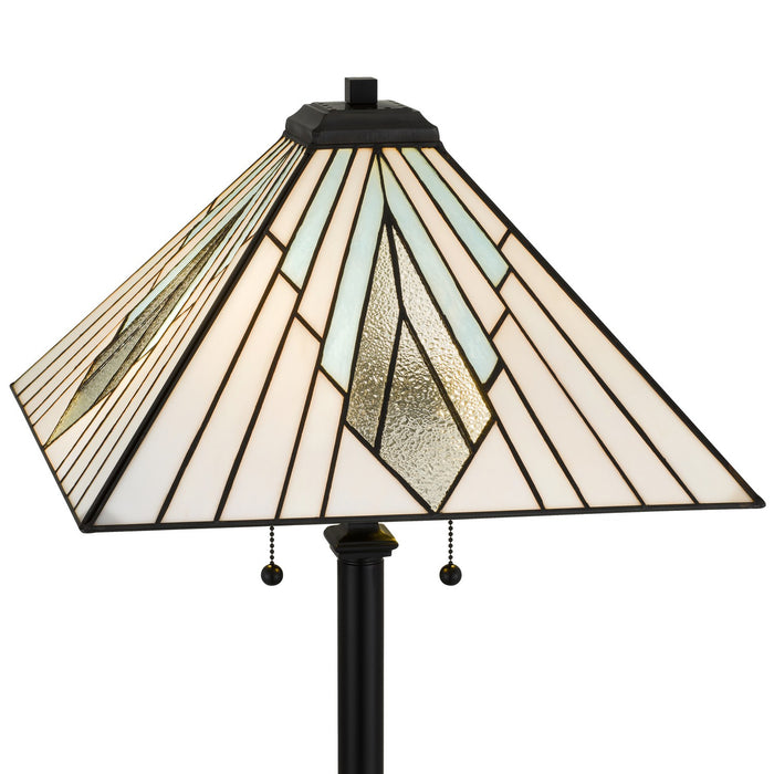 Myhouse Lighting Quoizel - TFDV9363MBK - Two Light Floor Lamp - Duvane - Matte Black