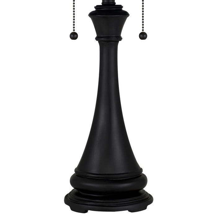 Myhouse Lighting Quoizel - TFNR6325MBK - Two Light Table Lamp - Wisteria Bloom - Matte Black
