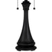 Myhouse Lighting Quoizel - TFNR6325MBK - Two Light Table Lamp - Wisteria Bloom - Matte Black