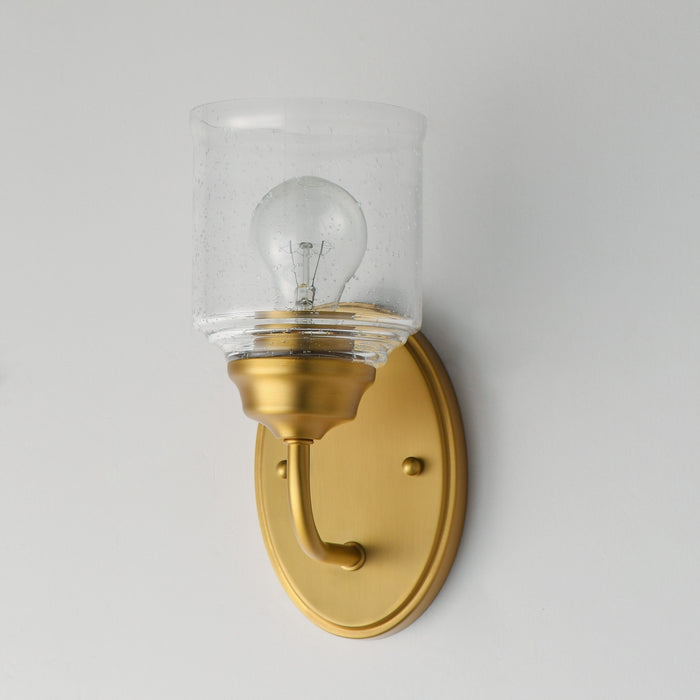 Myhouse Lighting Maxim - 12261CDNAB - One Light Wall Sconce - Acadia - Natural Aged Brass