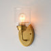Myhouse Lighting Maxim - 12261CDNAB - One Light Wall Sconce - Acadia - Natural Aged Brass