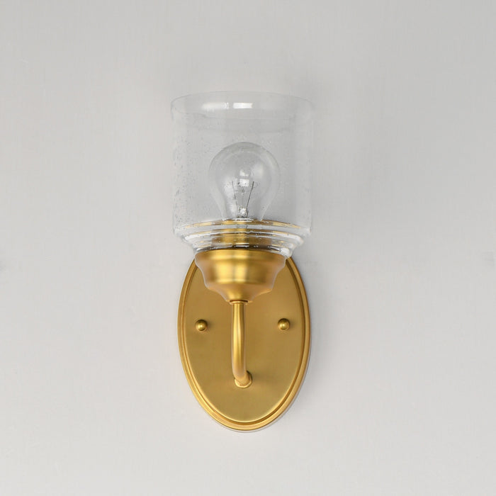 Myhouse Lighting Maxim - 12261CDNAB - One Light Wall Sconce - Acadia - Natural Aged Brass