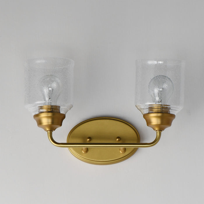Myhouse Lighting Maxim - 12262CDNAB - Two Light Bath Vanity - Acadia - Natural Aged Brass