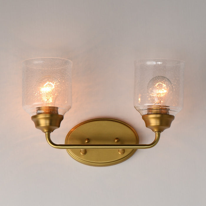 Myhouse Lighting Maxim - 12262CDNAB - Two Light Bath Vanity - Acadia - Natural Aged Brass