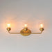Myhouse Lighting Maxim - 12263CDNAB - Three Light Bath Vanity - Acadia - Natural Aged Brass