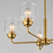 Myhouse Lighting Maxim - 12266CDNAB - Five Light Chandelier - Acadia - Natural Aged Brass