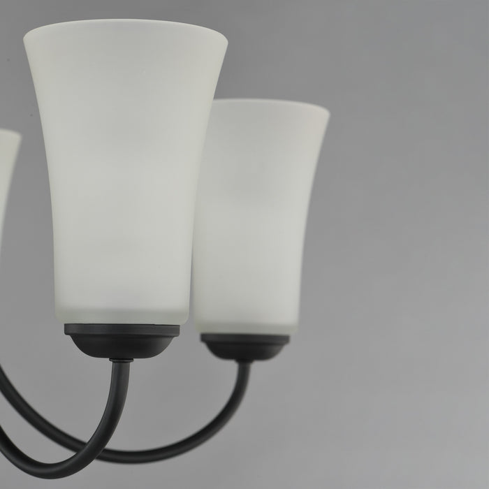 Myhouse Lighting Maxim - 10045FTBK - Five Light Chandelier - Logan - Black