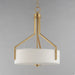 Myhouse Lighting Maxim - 21287SWNAB - Three Light Pendant - Dart - Natural Aged Brass