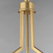 Myhouse Lighting Maxim - 21287SWNAB - Three Light Pendant - Dart - Natural Aged Brass