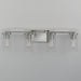 Myhouse Lighting Maxim - 10464CDSN - Four Light Bath Vanity - Livingston - Satin Nickel