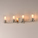 Myhouse Lighting Maxim - 10464CDSN - Four Light Bath Vanity - Livingston - Satin Nickel
