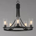 Myhouse Lighting Maxim - 10465CDBK - Five Light Chandelier - Livingston - Black