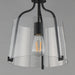 Myhouse Lighting Maxim - 5681CLBK - One Light Semi-Flush Mount - Bellmore - Black