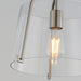 Myhouse Lighting Maxim - 5681CLSN - One Light Semi-Flush Mount - Bellmore - Satin Nickel