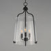 Myhouse Lighting Maxim - 5683CLBK - Three Light Foyer Pendant - Bellmore - Black