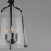 Myhouse Lighting Maxim - 5683CLBK - Three Light Foyer Pendant - Bellmore - Black