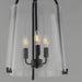 Myhouse Lighting Maxim - 5683CLBK - Three Light Foyer Pendant - Bellmore - Black