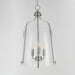 Myhouse Lighting Maxim - 5683CLSN - Three Light Foyer Pendant - Bellmore - Satin Nickel