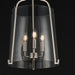 Myhouse Lighting Maxim - 5683CLSN - Three Light Foyer Pendant - Bellmore - Satin Nickel