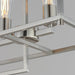 Myhouse Lighting Maxim - 10416SN - Six Light Linear Pendant - Gridline - Satin Nickel