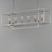 Myhouse Lighting Maxim - 10416SN - Six Light Linear Pendant - Gridline - Satin Nickel