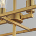 Myhouse Lighting Maxim - 10416NAB - Six Light Linear Pendant - Gridline - Natural Aged Brass
