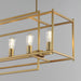 Myhouse Lighting Maxim - 10416NAB - Six Light Linear Pendant - Gridline - Natural Aged Brass