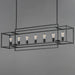 Myhouse Lighting Maxim - 10417BK - Seven Light Linear Pendant - Gridline - Black