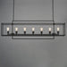 Myhouse Lighting Maxim - 10417BK - Seven Light Linear Pendant - Gridline - Black