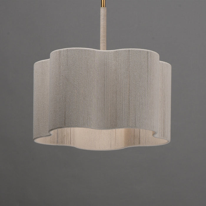 Myhouse Lighting Maxim - 12833OFNAB - Three Light Pendant - Corsica - Natural Aged Brass
