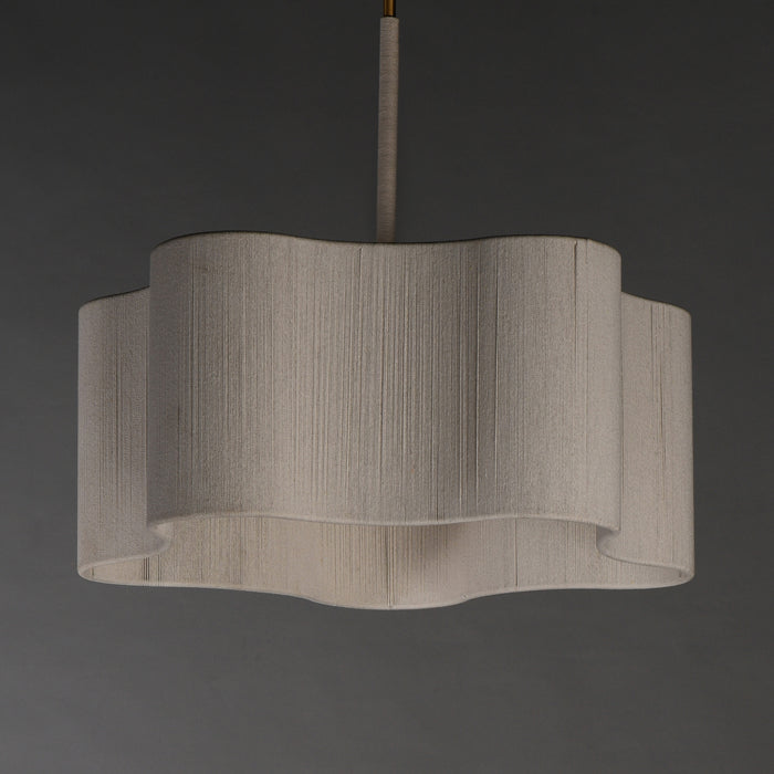 Myhouse Lighting Maxim - 12835OFNAB - Five Light Pendant - Corsica - Natural Aged Brass