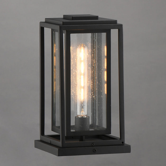 Myhouse Lighting Maxim - 3037CDBK - One Light Deck Lantern - Cabana - Black