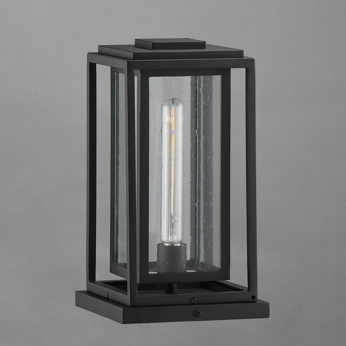 Myhouse Lighting Maxim - 3037CDBK - One Light Deck Lantern - Cabana - Black