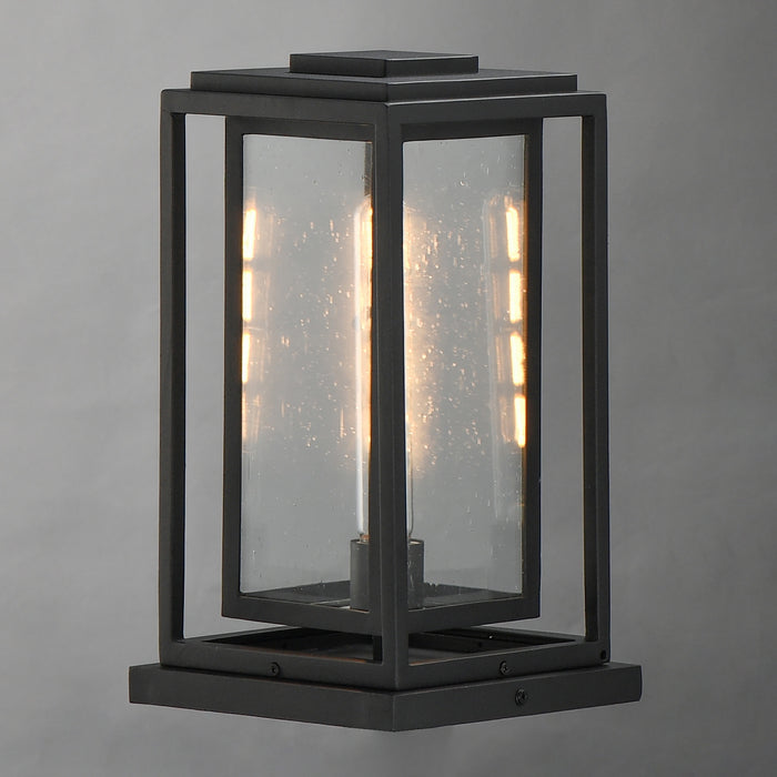 Myhouse Lighting Maxim - 3037CDBK - One Light Deck Lantern - Cabana - Black
