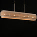 Myhouse Lighting Maxim - 12817OFNAB - Seven Light Linear Pendant - Seacliff - Natural Aged Brass