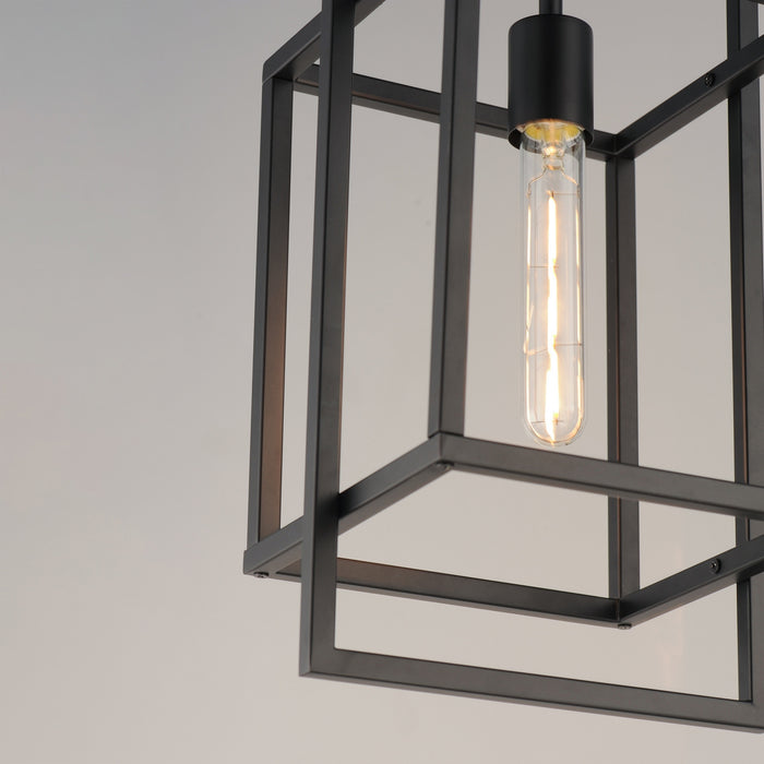 Myhouse Lighting Maxim - 10411BK - One Light Pendant - Gridline - Black