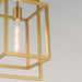 Myhouse Lighting Maxim - 10411NAB - One Light Pendant - Gridline - Natural Aged Brass